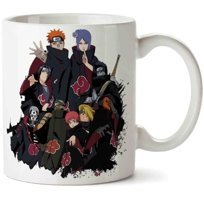 Art Hediye Naruto Akatsuki İki Tarafı Baskılı Kupa Bardak