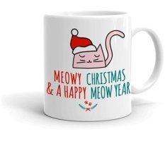 Mini Maker Kids Meowy Christmas Kupa Bardak