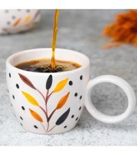 İlbay Çini Takı İlbay Seramik Kupa Mug Bulut Bozkır