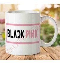 Art Hediye Blackpink Yazı İki Tarafı Baskılı Kupa Bardak