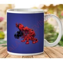 Art Hediye 1-608 Spıderman İki Tarafı Baskılı Kupa Bardak