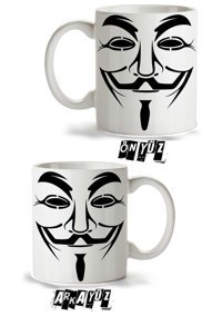 Sendealgelsin V For Vendetta Tasarım Kupa Bardak