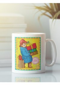 Baskıtech Beyaz Kupa Bardak Paddington Yılbaşı
