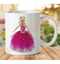 Art Hediye 1-2293 Barbie İki Tarafı Baskılı Kupa Bardak