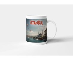 Promosyon Dünyam Baskılı Kupa Bardak - İstanbul Denizi