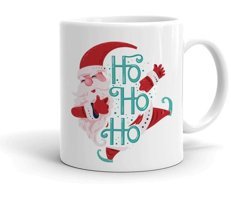 Mini Maker Kids Ho Ho Ho Noel Baba Tasarımlı Kupa Bardak