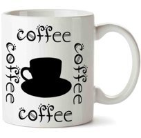 Art Hediye Coffee Kahve İki Tarafı Baskılı Kupa Bardak