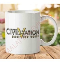 Art Hediye 1-2331 Civilization İki Tarafı Baskılı Kupa Bardak