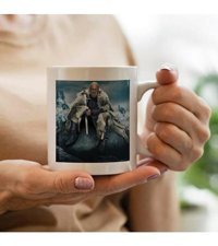 Qoeuyl Boutique Vikings No: 2 Baskılı Kupa Bardak