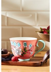 Emsan Lily New Bone Kupa 435 ml Pembe