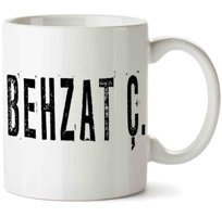 Art Hediye Behzat Ç İki Tarafı Baskılı Kupa Bardak