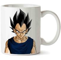 Art Hediye Vegeta Kızgın İki Tarafı Baskılı Kupa Bardak