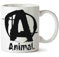 Art Hediye Animal Logo İki Tarafı Baskılı Kupa Bardak