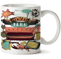 Art Hediye Central Perk Poster İki Tarafı Baskılı Kupa Bardak
