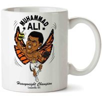 Art Hediye Muhammed Ali 7 İki Tarafı Baskılı Kupa Bardak