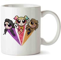 Art Hediye Powerpuff Girls 5 İki Tarafı Baskılı Kupa Bardak
