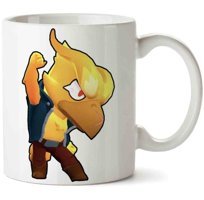 Art Hediye Brawl Stars Crow İki Tarafı Baskılı Kupa Bardak