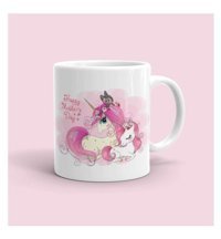 Mini Maker Kids Unicorn Annelere Özel Kupa Bardak