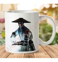 Art Hediye Mortal-Kombat-X-Png İki Tarafı Baskılı Kupa Bardak