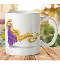 Art Hediye Rapunzel-Png-Hd İki Tarafı Baskılı Kupa Bardak