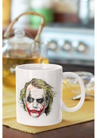 Baskıtech Joker Baskılı Porselen Kupa Bardak