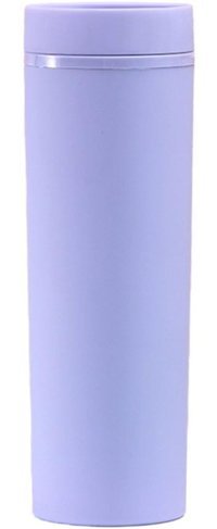 Luckystar Düz Renk 16Oz Çift Katlı Plastik Kupa - Mor