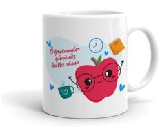 Mini Maker Kids Öğretmenler Günü Kutlu Olsun Kupa Bardak