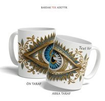 Kreatif Kupa Kişiye Özel Nazar Boncuklu Kupa