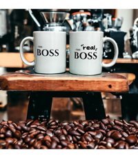 Heg Store Boss/Real Boss İkili Baskılı Kupa
