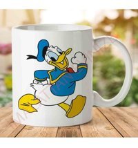 Art Hediye A2371 Donald Duck İki Tarafı Baskılı Kupa Bardak