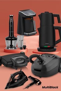Goldmaster Multiblack 32 Parça Elektronik Çeyiz Seti Siyah