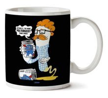 Art Hediye Hipster Ghost İki Tarafı Baskılı Kupa Bardak