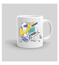 Mini Maker Kids Kişiye Özel Mühendis Kupa Bardak