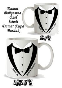 Sendealgelsin Damat Bohçası İsimli Kupa Bardak