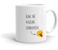 Mini Maker Kids Bak Ne Kadar Umrumda Emoji Kupa Bardak