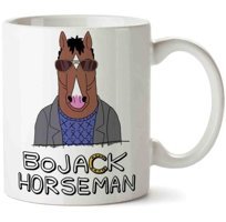Art Hediye Bojack Horseman İki Tarafı Baskılı Kupa Bardak