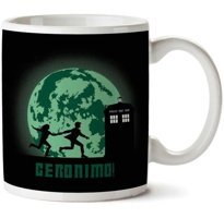 Art Hediye Doctor Who Geronimo İki Tarafı Baskılı Kupa Bardak