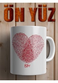 Marshan Kişiye Özel Kupa Bardak Sevgi