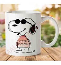 Art Hediye A2555 Snoopy İki Tarafı Baskılı Kupa Bardak