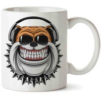 Art Hediye Bulldog Funny İki Tarafı Baskılı Kupa Bardak