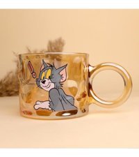 Piraye Gift Tom Ve Jerry -Tom Kulplu Cam Bardak-1943