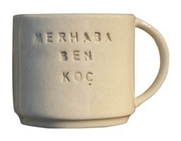 Petarya El Yapımı Seramik Burç Kupası - Merhaba Ben Koç