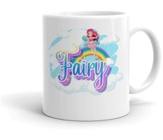 Mini Maker Kids Fairy Desenli Kişiye Özel Kupa Bardak