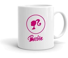 Mini Maker Kids Barbie Desenli Kişiye Özel Kupa Bardak
