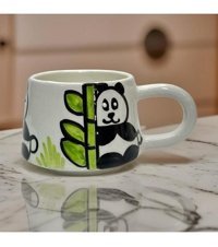 İlbay Çini Takı İlbay Klasik Seramik Kupa Mug Panda