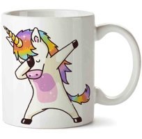 Art Hediye Unicorn Dans İki Tarafı Baskılı Kupa Bardak
