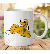 Art Hediye Disney-Pluto-Png İki Tarafı Baskılı Kupa Bardak