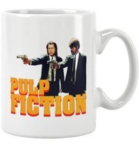 Qoeuyl Boutique Pulp Fiction Baskılı Kupa Bardak
