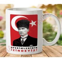Art Hediye Kp115 İki Tarafı Baskılı Kupa Bardak