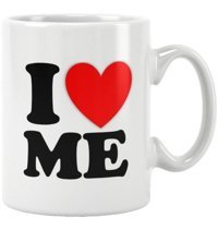 Qoeuyl Boutique I Love Me Baskılı Kupa Bardak
